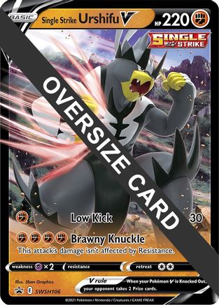 Single Strike Urshifu V - SWSH106 - Holofoil - Promo