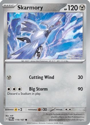 Skarmory 119  - Common
