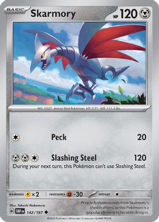 Skarmory 142 - Uncommon