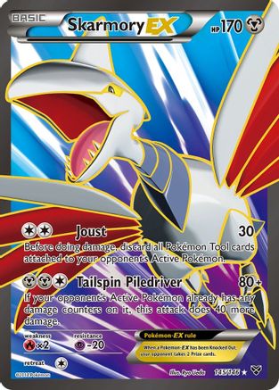 Skarmory EX (145 Full Art) - Holofoil - Ultra Rare