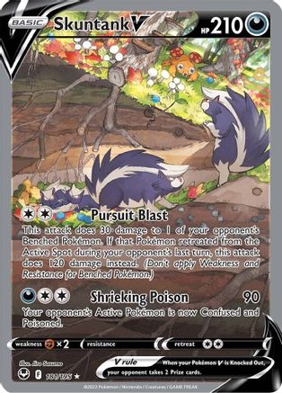 Skuntank V (Alternate Full Art) 181 - Holofoil - Ultra Rare