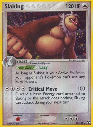 Slaking - Reverse Holofoil - Holo Rare