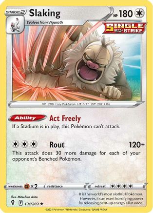 Slaking 131 - Holofoil - Holo Rare