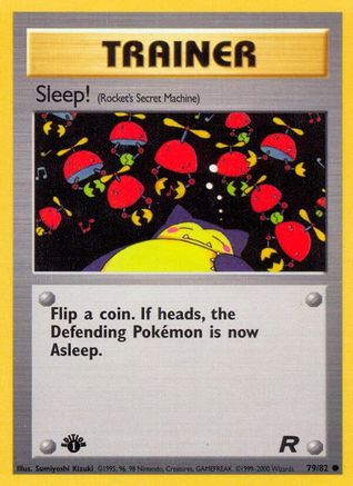 Sleep! (Rocket's Secret Machine) 079 - 1st Edition - Common