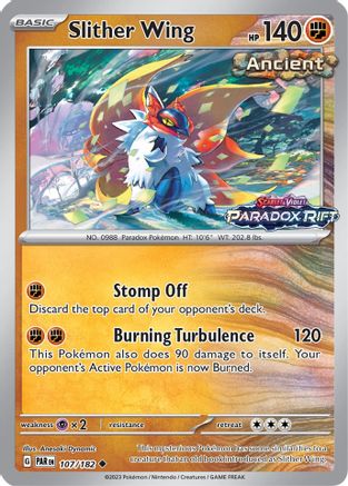 Slither Wing (Store Exclusive Promo) 107/182 - Reverse Holofoil - Promo