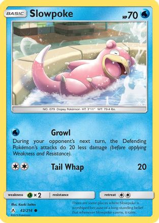 Slowpoke 042 - Common
