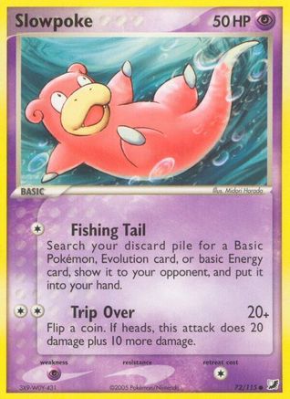 Slowpoke 072/115 - Reverse Holofoil - Common