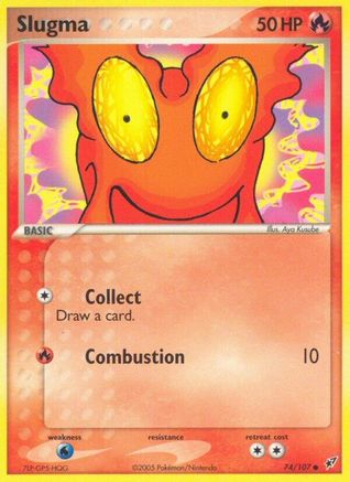 Slugma 074/107 - Reverse Holofoil - Common