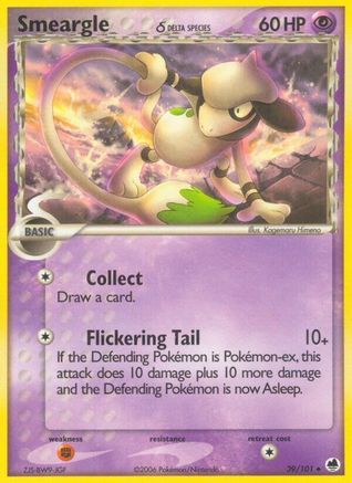Smeargle (Delta Species) - Reverse Holofoil - Uncommon