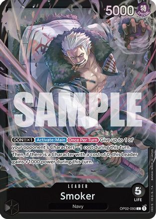 Smoker (OP02-093) (OP02-093) - Leader
