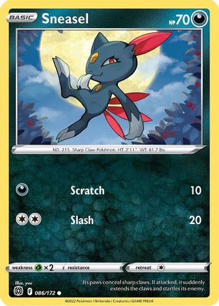 Sneasel 086 - Common