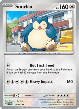Snorlax 136  - Uncommon