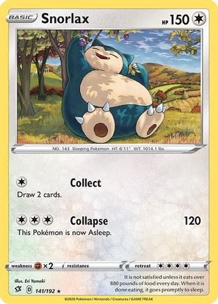 Snorlax 141 - Rare