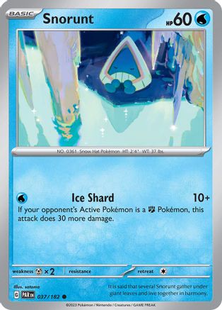 Snorunt 037/182 - Common