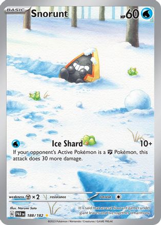 Snorunt 188/182 - Holofoil - Illustration Rare