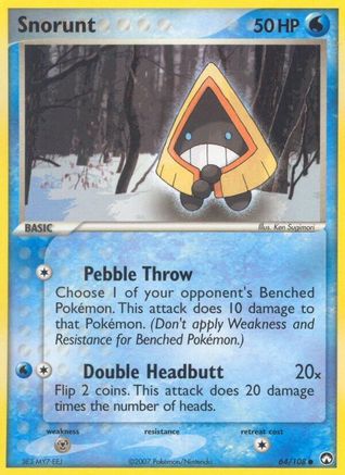 Snorunt - Reverse Holofoil - Common