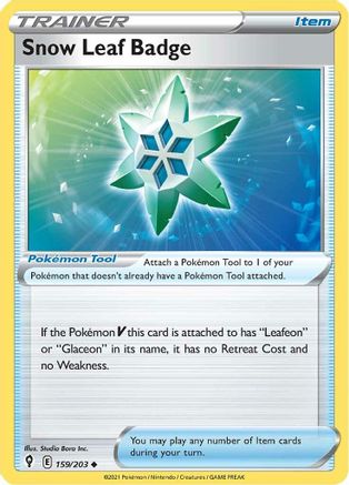 Snow Leaf Badge 159 - Uncommon