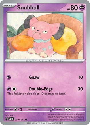 Snubbull 087 - Common