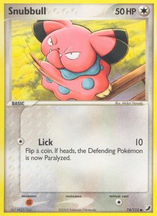 Snubbull 074 - Reverse Holofoil - Common