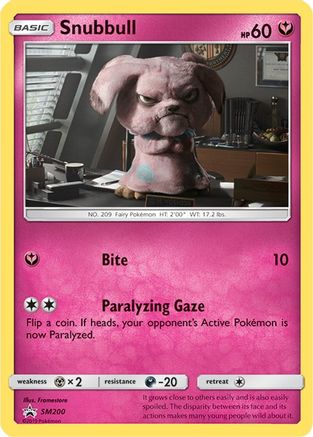 Snubbull (In-Store Event Promo) SM200 - Holofoil - Promo