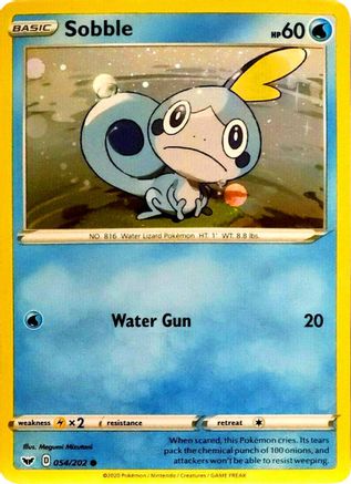 Sobble (Cosmos Holo) 054/202 - Holofoil - Promo