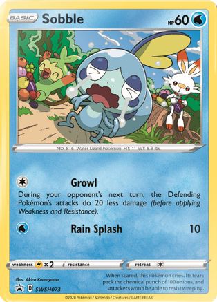 Sobble SWSH073 - Holofoil - Promo