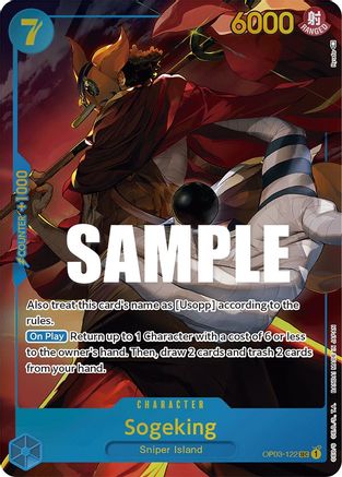 Sogeking (Alternate Art) (OP03-122) - Secret Rare