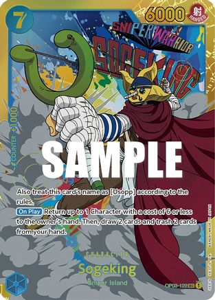 Sogeking (OP03-122) - Secret Rare
