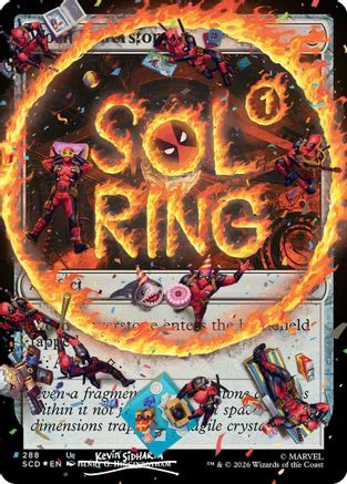 Sol Ring (288) (Pool Party Foil) (SLD-288) - Secret Lair Drop Series Foil