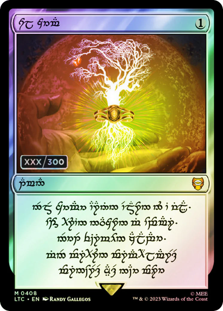 Sol Ring (LTC-408Z) - Tales of Middle-earth Commander Foil