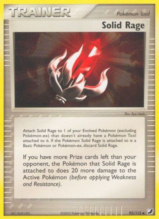 Solid Rage - Reverse Holofoil - Uncommon