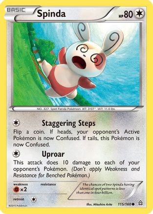 Spinda 115/160 - Common