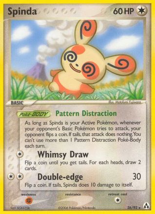 Spinda - Reverse Holofoil - Rare