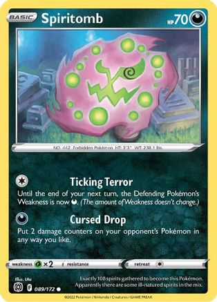 Spiritomb 089 - Common