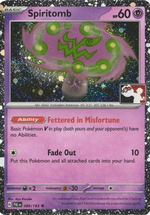 Spiritomb 089/193 - Holofoil - Rare