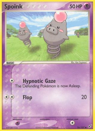 Spoink 076 - Reverse Holofoil - Common