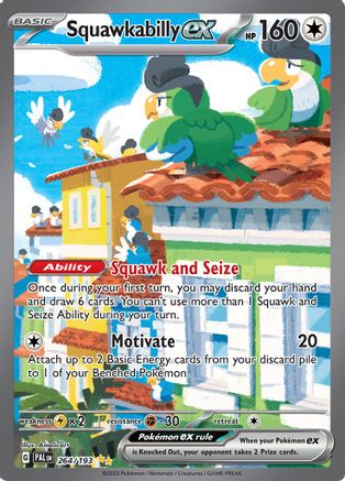 Squawkabilly ex 264/193 - Holofoil - Special Illustration Rare