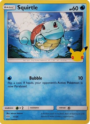 Squirtle 017/25 - Promo