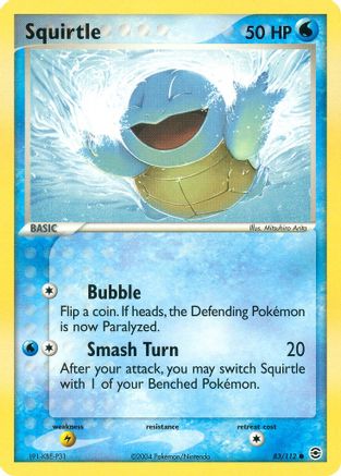 Squirtle 083/112 - Common