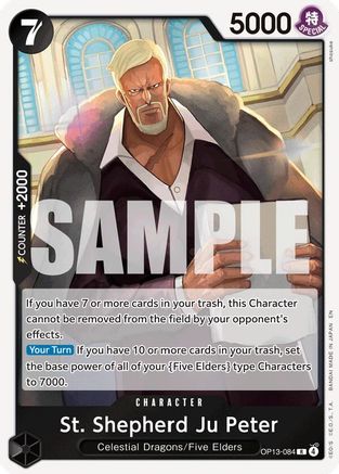 St. Shepherd Ju Peter (OP13-084) - Rare