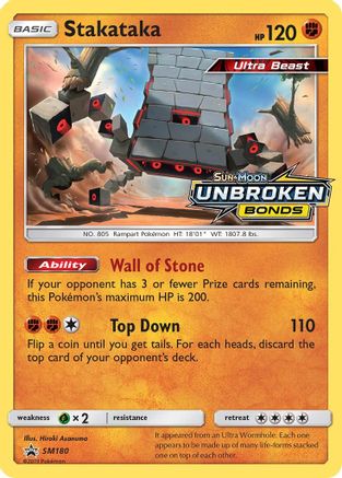 Stakataka - SM180 (Prerelease) - Holofoil - Promo