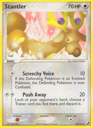 Stantler 032 - Reverse Holofoil - Rare