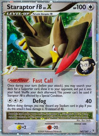Staraptor FB Lv.X - Holofoil - Ultra Rare