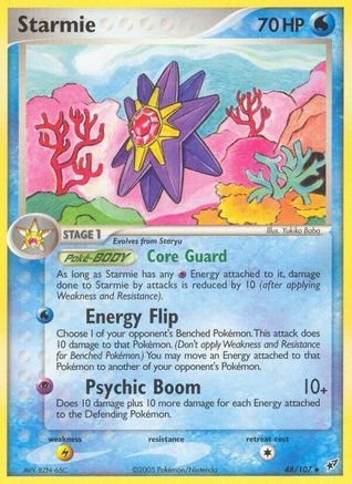 Starmie - Reverse Holofoil - Uncommon