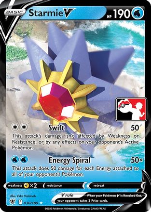 Starmie V - Holofoil - Ultra Rare