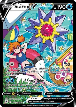 Starmie V TG13 - Holofoil - Ultra Rare
