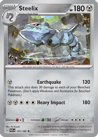 Steelix 125/182 - Holofoil - Rare