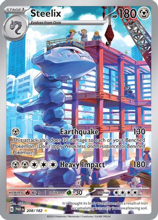 Steelix 208/182 - Holofoil - Illustration Rare