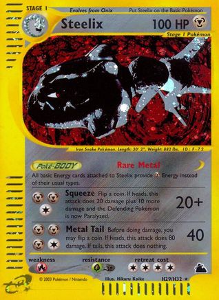 Steelix (H29) - Holofoil - Holo Rare