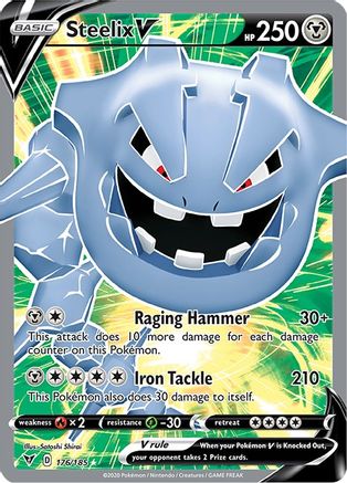Steelix V (Full Art) 176 - Holofoil - Ultra Rare